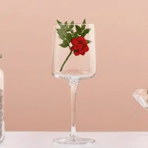 كاسات ايكونك زجاجية 340 مل من بشابشتي طقم من 6 قطع- تركي - Image 2